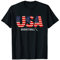USA Team 2021 Basketball 2021 USA Trikot Amerikanische Flagge T-Shirt