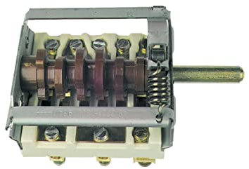 easyPART Kompatibel/Ersatz für EGO 49.27215.000 Schalter 7-Takt Kochplatte Herd wie Küppersbusch 508956