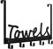 Joyoldelf Over Door Hanger, Heavy-Duty Over Door Hooks with 5 Hooks, Over Door Coat Hooks Storage for Coat, Towels, Hats, Bag, Robe