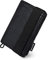 GUGGIARI® Schlankes Portemonnaie für Herren aus PU Leder mit RFID-Schutz, Geldbeutel für Kreditkarten, Brieftasche mit Schlüsselbund und elastischem Verschluss, Geldbörse (Black)