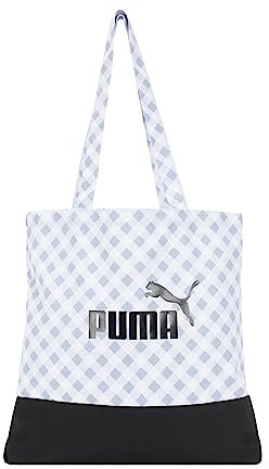 PUMA Evercat Staycay Tote Handtasche (Blau/Weiß), Blau/Weiß, Medium