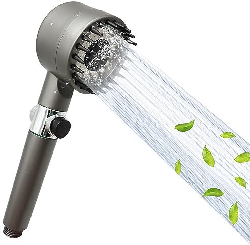 Shower Head, Iceten German Multifunctional Massage Shower with 3 Spray Modes, Newest High Pressure Power Shower Head, Universal Water Saving Shower Head,Filter Shower Head