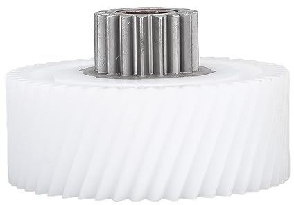 Zerodis Ingranaggio Tritacarne Affidabile Ingranaggio Tritacarne di Ricambio Ingranaggio di Ricambio per Parte Tritacarne Accessori Pignone Tritacarne in Plastica in Acciaio Inossidabile