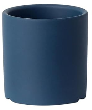 ESTINTENG Morandi Blumentopf aus Keramik im nordischen Stil, einfache und personalisierte Kreativität, Sukkulente grüne Orchidee, grüne Pflanze, Kaktus-Blumentopf, dunkelblau, 13 Keramik, 8 x 8 cm,