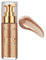 TITIMORE Body Shimmer Oil Illuminante per il corpo impermeabile Illuminante liquido per il trucco Idratante Lozione illuminante luminosa per viso e corpo Illuminante luminoso e luminoso (Oro rosa #01)