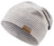 Sterntaler Beanie mit feinem Streifen - Unisex Baby und Kinder Mütze aus weichem Microfleece - Mütze mit und ohne Umschlag tragbar - Übergangsmütze - Kobaltblau, 55
