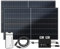flex-energie Balkonkraftwerk Komplettset 900Wp I 2x450Wp Solarmodule, Envertech EVT800-B Wechselrichter & 10m Kabel I Bifaziale Solaranlage für 20% mehr Stromgewinnung I Energiegewinnung von Zuhause