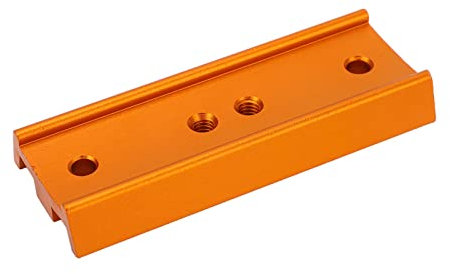 107mm Dovetail Plate, Telescope Dovetail Plate 1/4 Inch Thread Full Metal for Cameras
