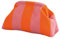 Yooamz Clutch Damen, Elegante Abendtasche Damen Clutch Tasche ELegant Handtasche Klein Umhängetasche Stilvolle Gestreifte Tasche für Abendessen Hochzeit Party (Orange+Rosa)