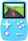 Aojiao 32 Bit Console de Jeux Portables pour Enfants avec 139 Jeux Vidéo, Lecteur de Jeu avec écran IPS de 3,0 Batterie Rechargeable, Jeu de Voyage Cadeaux Jouets pour Garçons Filles (Bleu)
