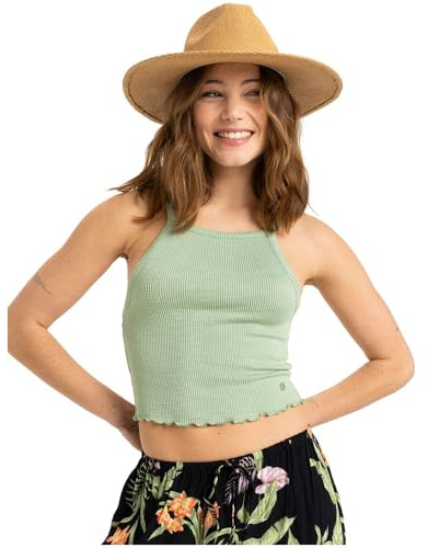 Roxy Womens As I Am Racer Vest - Basil - M