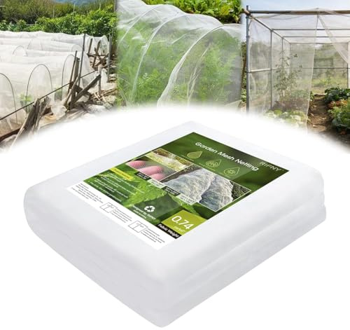 Rete Anti Insetti, 3 x 10 M Rete Anti Uccelli, Rete per Insetti, Rete per Uccelli, Re-te Protettiva per In-setti, Reti Protettive, Giardino Re-te per Giardini Alberi da Frutto Orti Colture Fiori (M1)