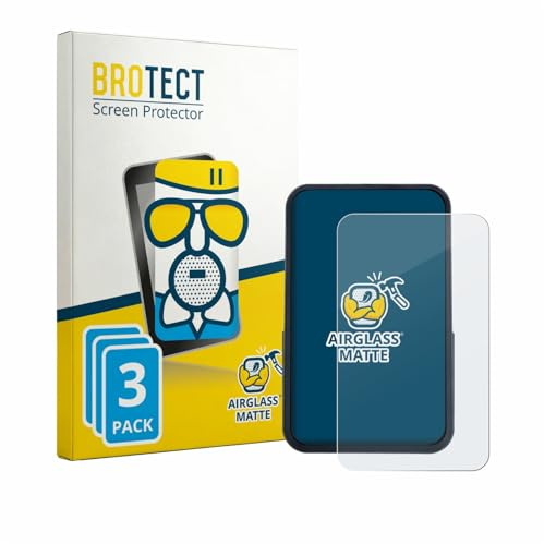BROTECT Entspiegelungs Schutzglas für Okiyakusama Bike Computer (3 Stück) Schutzfolie Glas Matt [Extrem Kratzfest 9H, Anti-Reflex, Anti-Fingerprint]