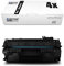 4X Eurotone kompatibler Toner für HP Laserjet 1160 1320 3390 3392 NW TN N ersetzt Q5949A 49A