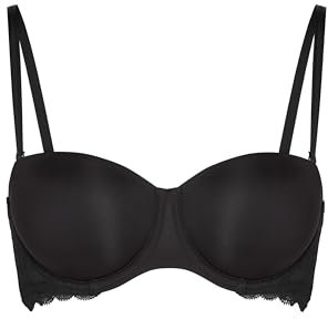 Hunkemöller Vorgeformter Bügel-BH Angie, Strapless - Black - 80G
