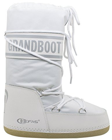 Grandboot Doposci Boot Uomo Donna Bambino Bianco Taglia 26/28
