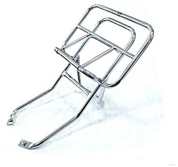 PORTA PACCHI POSTERIORE VESPA 50, ET3,SPRINT, RALLY IN ACCIAIO INOX -2