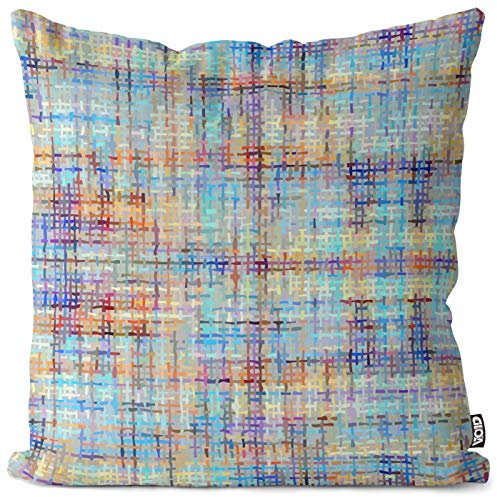 VOID Tweed Style Kissenbezug Kissenhülle Sofakissen Kissen Deko Outdoor-Kissen Dekokissen, Kissen Größe:80 x 80 cm