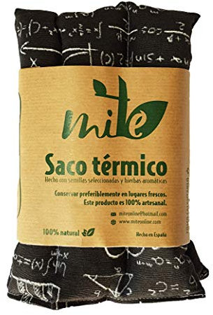 Saco térmico de semillas y hierbas multiusos (47cm x 15cm) Lavanda (Pizarra)