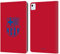 Head Case Designs Offizielle FC Barcelona Rot Wappen Muster Leder Brieftaschen Handyhülle Hülle Huelle kompatibel mit Apple iPad Air 2020/2022