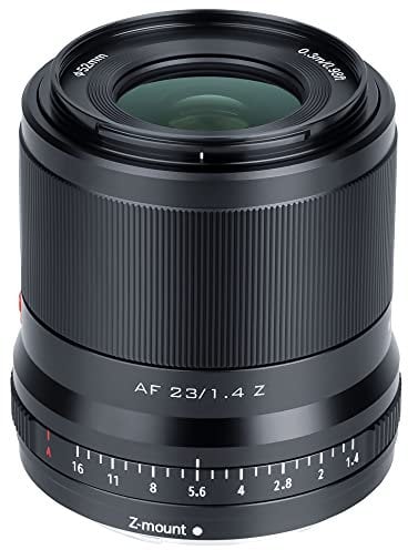 VILTROX AF 23mm F1.4 Z Mount Objektiv - Autofokus APS-C Weitwinkel Festbrennweite für Nikon Z-Mount Kameras Z5 Z50 Z6 Z6II Z7 Z7II Zfc