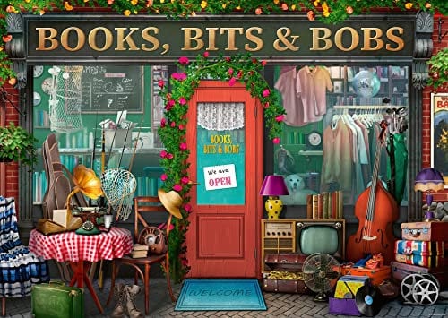 Ravensburger Books, Bits & Bobs 1000 Piece Jigsaw Puzzles for Kids Age 12+