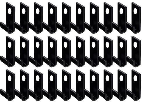 NGUMMS Schallplattenhalter-Wandhalterung,30 Stück Acryl-Schallplattenregale Schallplattenaufbewahrung Wandhalterung - Schallplatten-Wandständer, Schallplatten-Wandregal, Schallplatten-Aufhänger