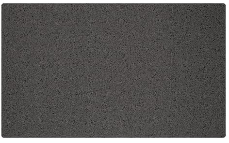 OLIVO.shop | Zerbino Pvc Ricciolo, Zerbino Ingresso Esterno, Zerbino da Esterno Gomma, Zerbino Ingresso Ricciolo Vinilico, Tappeto Esterno FLEX, 45x75 cm 5 colori (Grigio Scuro)