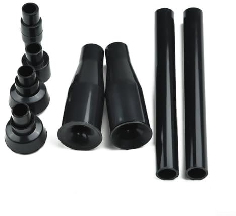 Upgrade Your Fountain Display, Set mit 8 Kunststoff-Springbrunnen-Düsen, kompatibel mit Gartenwasserpumpen, höhenverstellbar