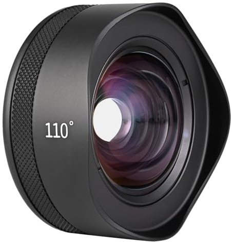Kase 3rd Generation 16mm Wide Angle Lens III Optical Glass Compatible with iPhone Kase M17 Mount Cases