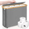Toilettenpapier Aufbewahrung Korb mit Deckel und Griff, wasserdichter klopapier aufbewahrung, Badezimmer Organizer, Schrankbehälter, Toilettenpapier Aufbewahrungsbehälter