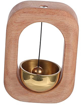 KONTONTY 1stk Magnetische Türklingel Vintage Dekorative Glocke Vintage-dekor Dekorative Windglocke Vintage Wohnkultur Willkommen Türklingel An Der Wand Befestigte Glocke Retro-dekor Messing