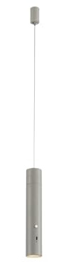Just Light. LED Pendellampe Akku USB abnehmbar, mobile Lichtlösung greige | 3 Stufen Dimmer, dimmbar