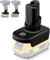 TPDL DM18BS12 Akku Adapter Konverter für Dewalt 20V und für Milwaukee M18 Akkus arbeitet im für Bosch Professional 12V System GBA Elektrowerkzeugs