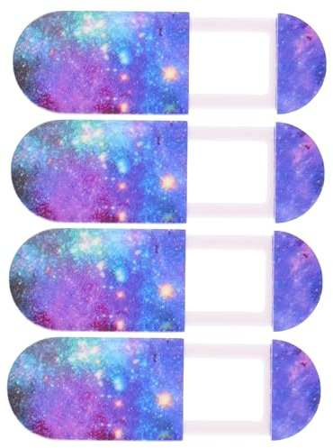 OSALADI 4pcs Phone Computer Laptop Webcam Cover Ultra Slim Gaming Webcam Cover Slider Blocker Creative Privacy Accessory