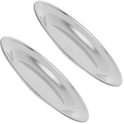 ULTECHNOVO 2pièces Soucoupe Acier pour Sachets De Thé Support Rond Élégant Et Accessoires De Rangement pour Maison