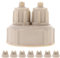 Milisten 8 Pièces Bouchon de Bouteille Bouchons Diffuseurs pour de Gaz Résistants à Haute Pression pour Aquariums et Projets DIY