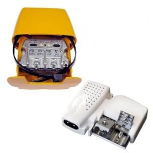 TELEVES Kit di alimentazione + amplificatore di stuoia connesso Easy F'' TV TNT