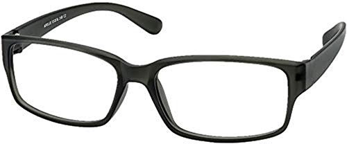 LifeArt Blu-ray-Brillen, Lesebrille für Computer, transparente Linse, Kopfschmerzen reduzieren & trockene Augen verhindern, Mode für Männer/Frauen +1.50