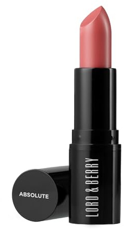 LORD & BERRY Absolute Bright Pigmented Lipstick, Pale Mauve