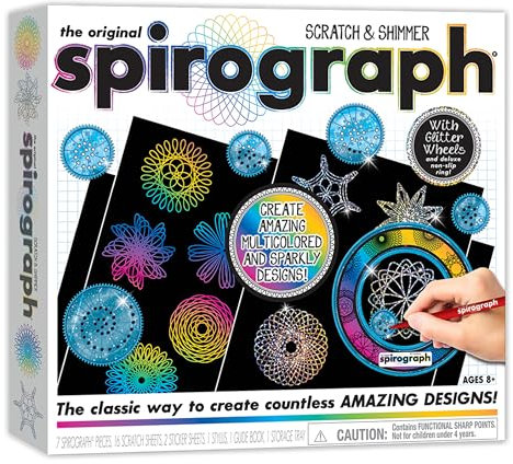 Spirograph Kratz- und Schimmer-Set