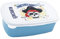 Brotdose Kinder personalisiert, Lunchbox Kindergarten und Schule, Brotbox mit Unterteilung, Name und Pirat, Geschenk zu Einschulung, Blau