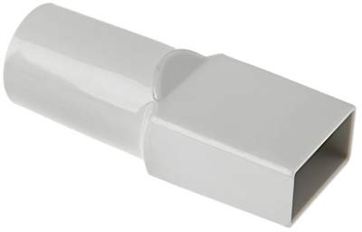 Folewr Vacuum Dust Cleaner Hose Converter Adapter for Media Dust Collector SC861/861A Compatible Round Square Head