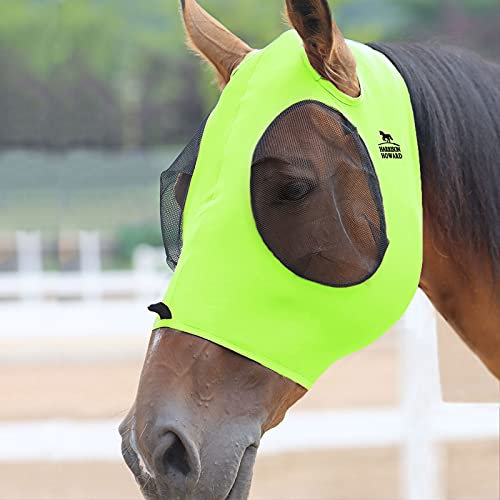 Harrison Howard Superior Comfort Stretchy Fly Masks Breathable Soft on Skin Without Ear Covers