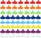 ZYNERY Multi-Colour Write On Cord Labels - 60 Pcs, Reusable Cable Tags for PC Computer Wire Cord Management and Identification