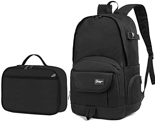 rickyh style Schulrucksack Reisetasche für Damen & Herren Leichter College-Rucksack mit Laptopfach, 0204hei, 18 (L) x 9 (W) x 9 (H) inches, Sater