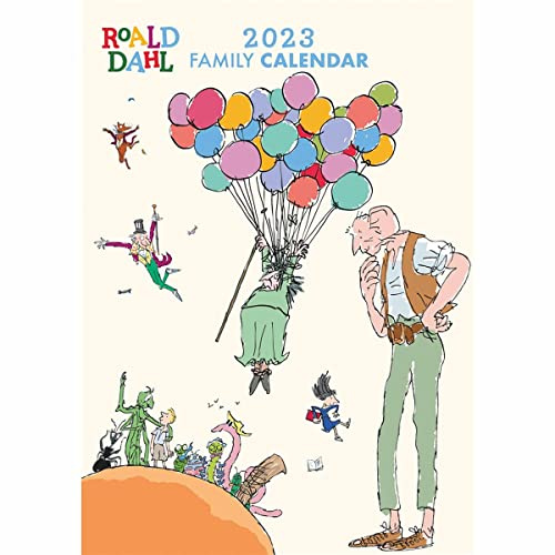 Wandkalender 2023 von Portico Designs (Roald Dahl A3 Familienkalender C23075)