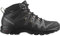 Salomon X Braze Mid Gore-Tex Wasserdichte Herren Outdoorschuhe, Outdoor-bereit, Sportliches Design, Vielseitiger Einsatz, Black, 42