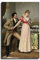 Poster mit Aufschrift Edmund Leighton Yes Or No, 40 x 60 cm