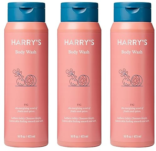 Harry's Men's Body Wash Shower Gel - Fig 16 Fl Oz (Pack of 3)